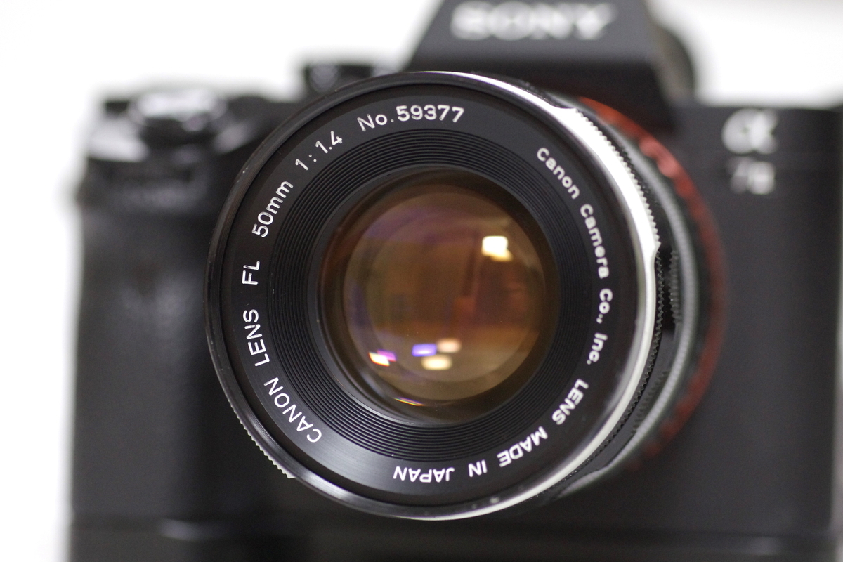 36. 「CANON LENS FL 50mm f1.4 Ⅰ型」 ボケフォト的 作例