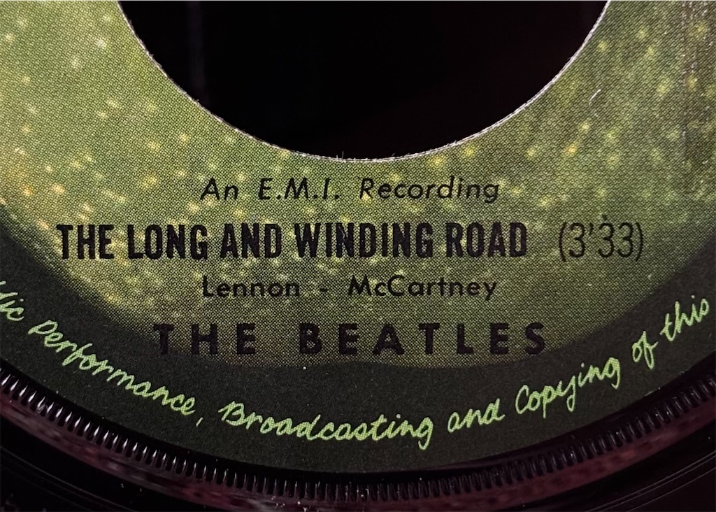 The Long And Winding Road / The Beatles【US盤(ステレオ)、フランス