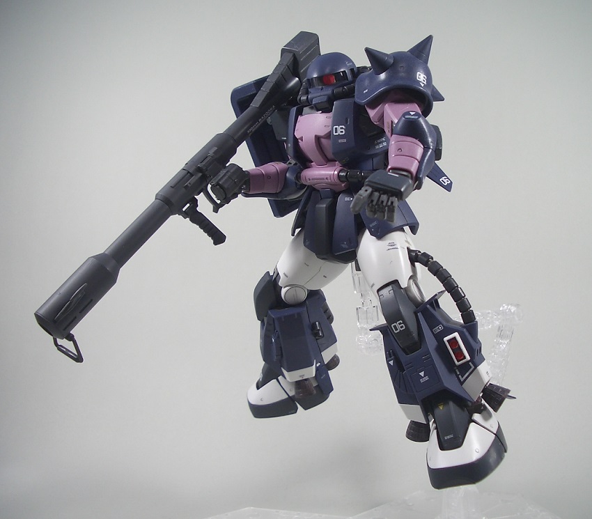 MG 高機動型ザクⅡ 黒い三連星仕様 Ver2.0. レビュー - つみプラ