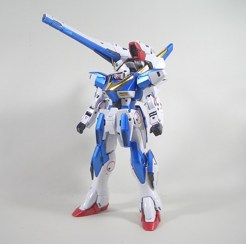 MG V2アサルトバスターガンダムVer.Ka［チタニウムフィニッシュ］ 製作