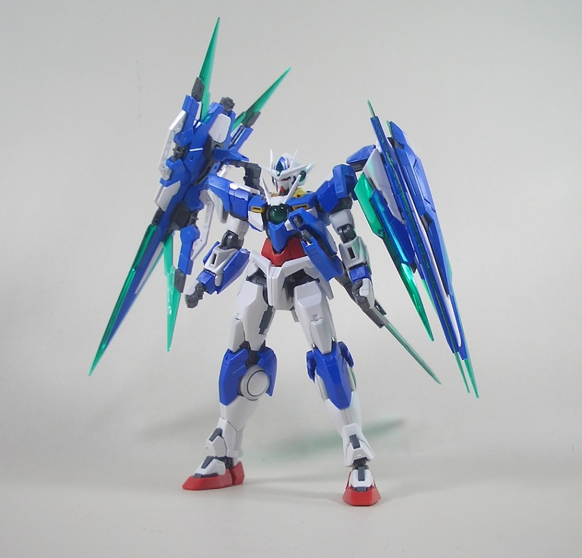 RG ダブルオークアンタ フルセイバー 素組みレビュー - つみプラ