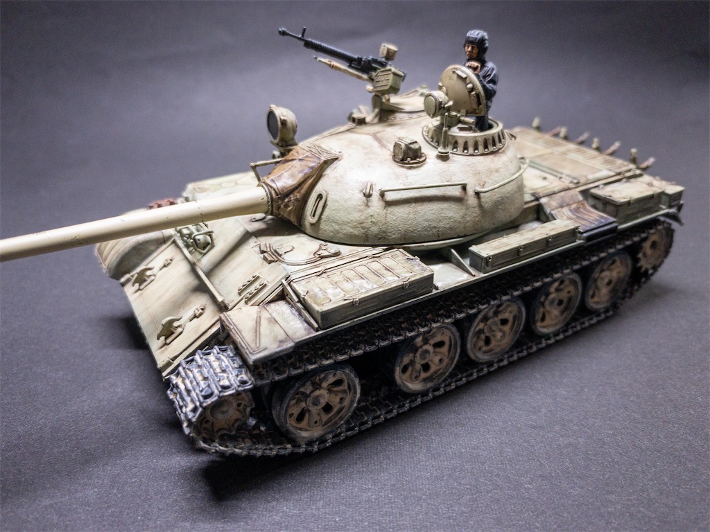 TAMIYA 1/48 ソビエト戦車 T-55 製作記 PART2 - Eigemann Hobby Blog