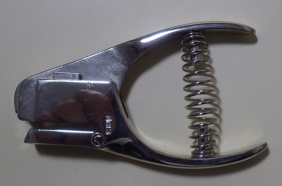 鉄道部品系】 車内での検札に使われた検札鋏のお話。（スタンプが登場