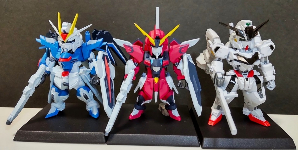 ガンダムコンバージ#24レビュー SEED FREEDOM 水星の魔女 逆襲のシャア