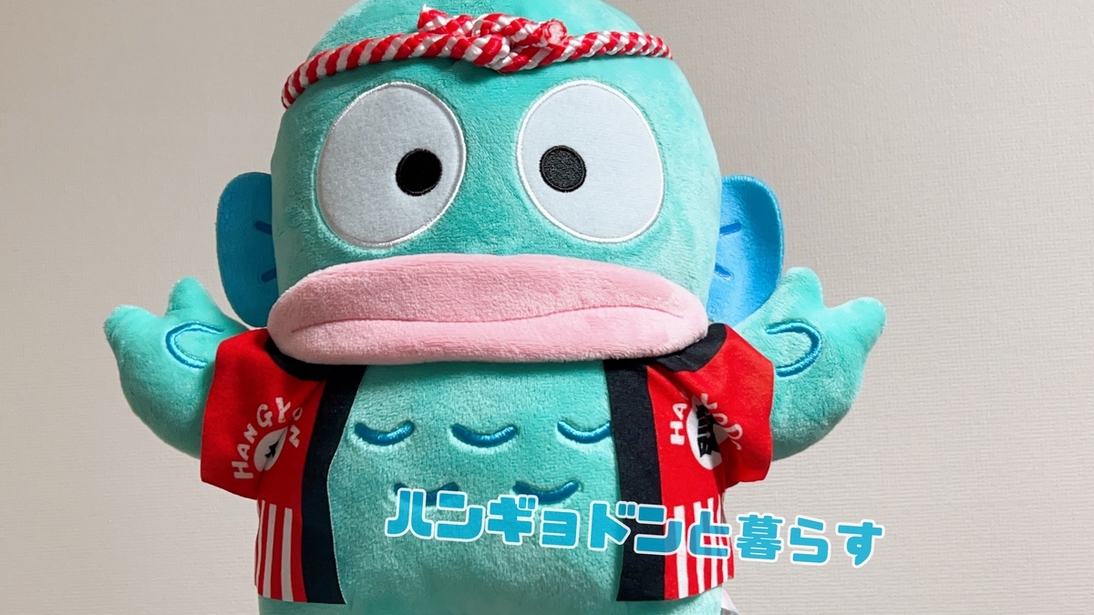 プライズ】我が家に大型新人がやって来た【ハンギョドングッズ