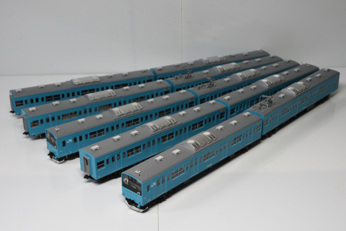 模型】Tomix 201系 京葉線 K2+52編成の製作 - 中央快速書庫