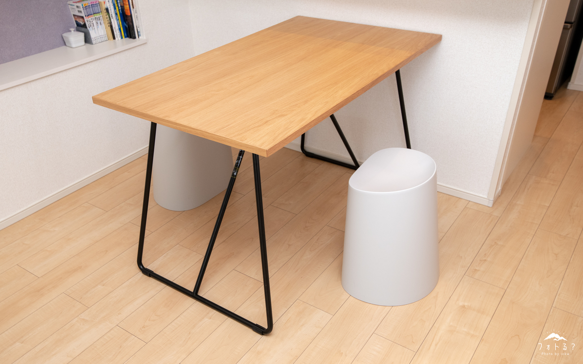 無印良品の「折りたたみテーブル・オーク材」は安価でおしゃれな優等生