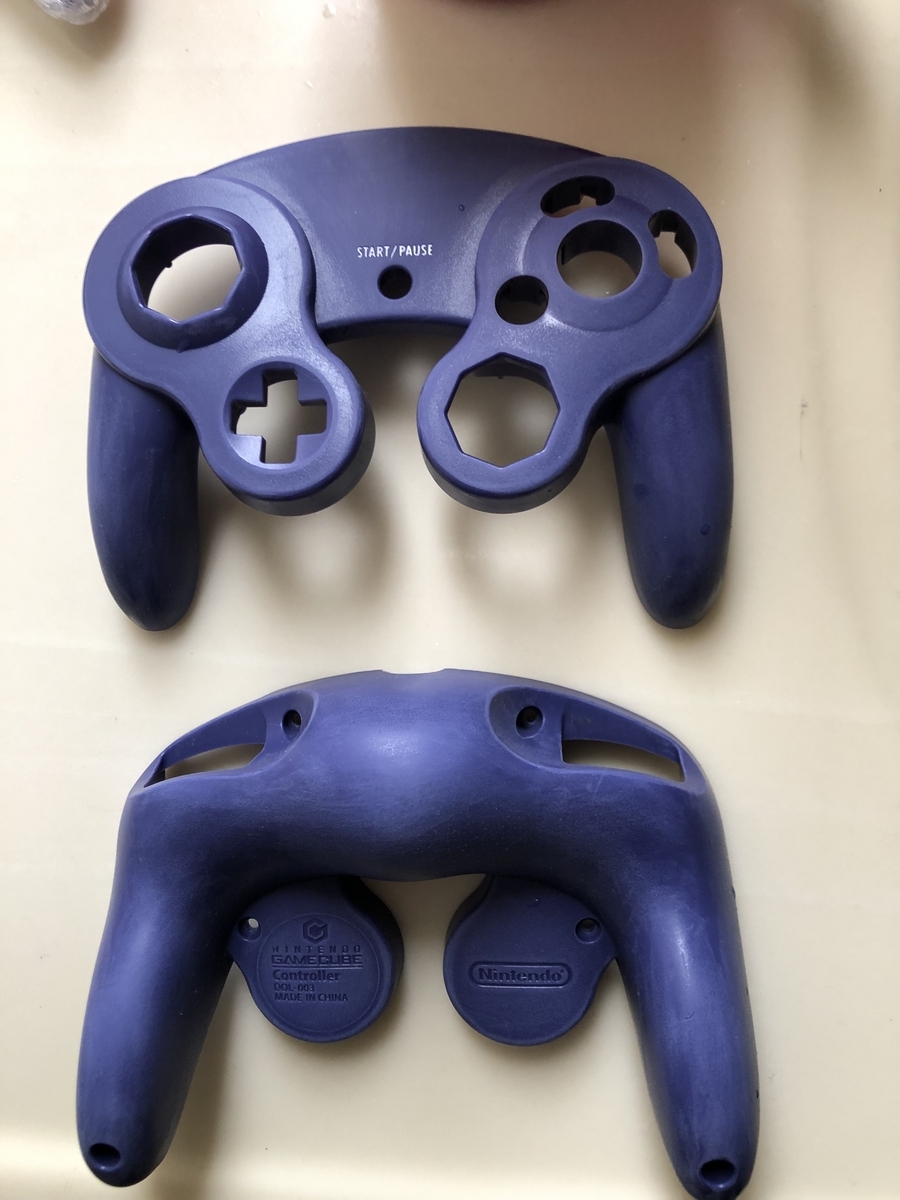 ゲームキューブコントローラーを塗装してみた話 - 明日は明日の風が