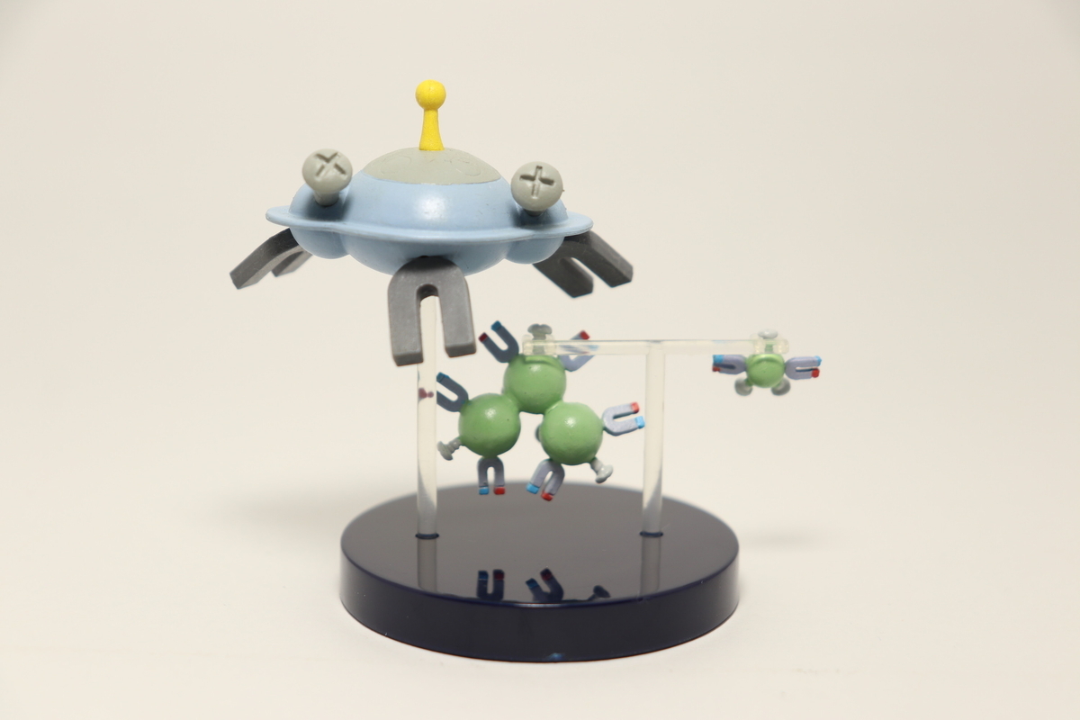 レビュー】立体ポケモン図鑑 DP 05 「CAPSULE 3 コイル レアコイル