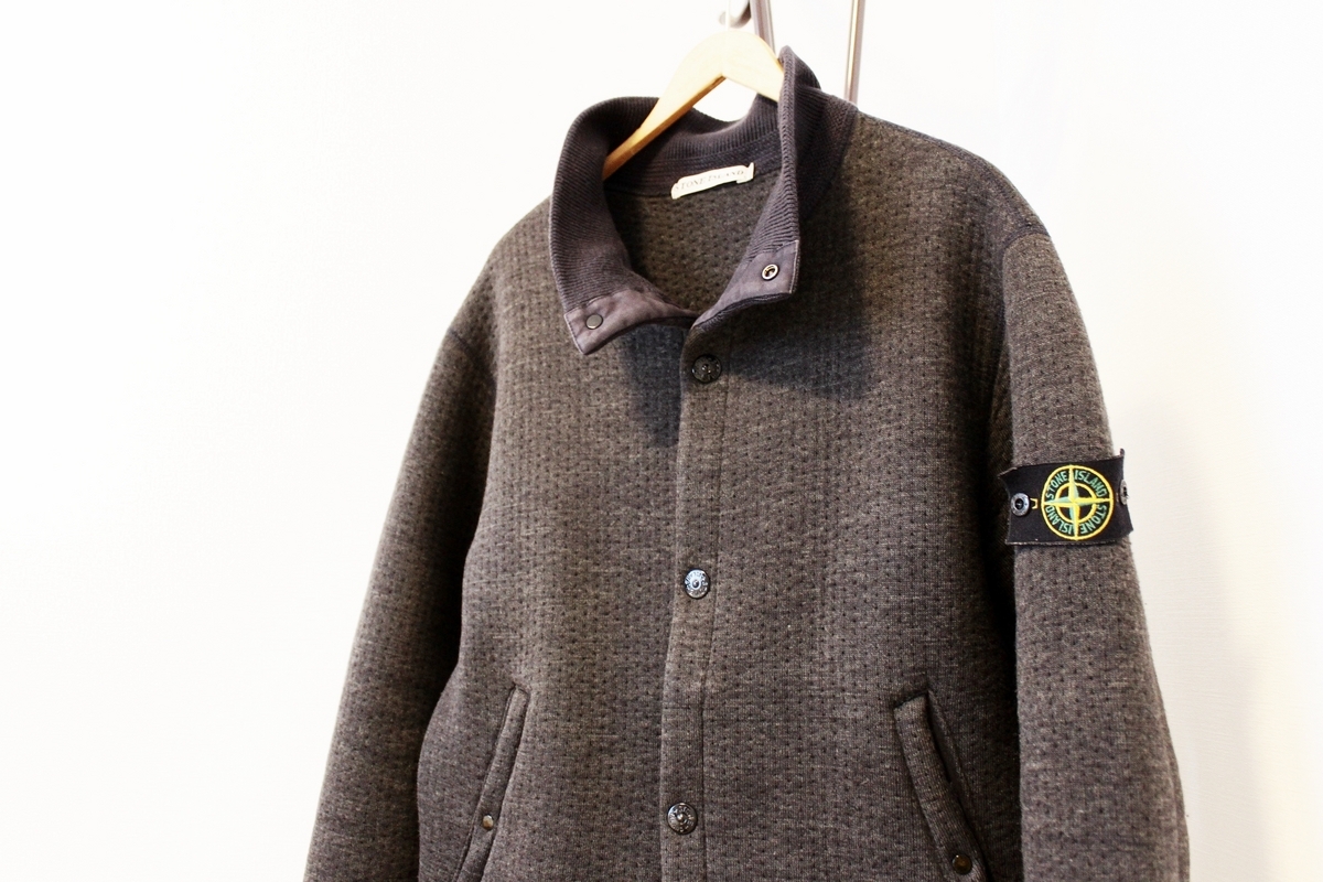 90s STONE ISLAND QUILTED WOOL JACKET / ヴィンテージ アーカイヴ