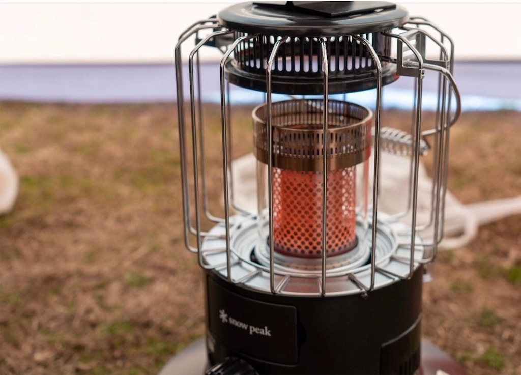 peak ストーブ ブラック グローストーブ Snow Peak グローストーブ」で