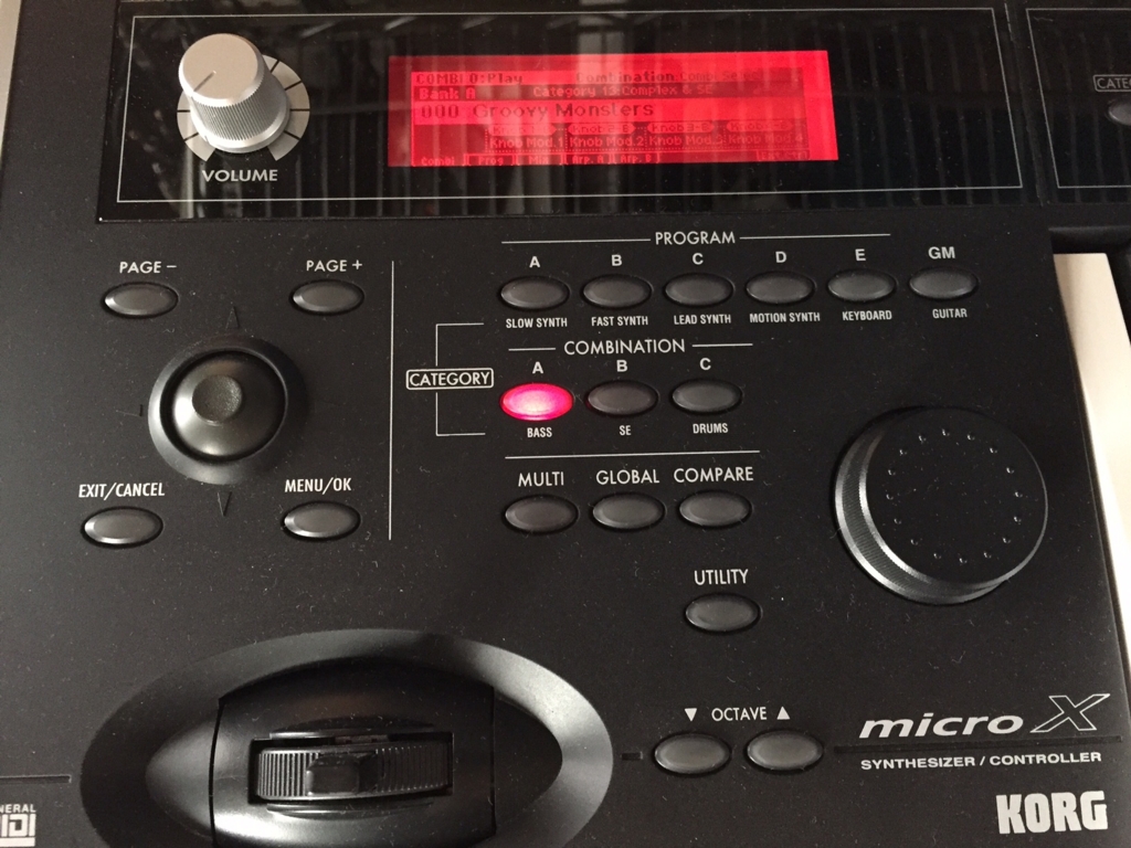 機材レビュー】KORG micro X - くりっぱーとろにくすのブログ