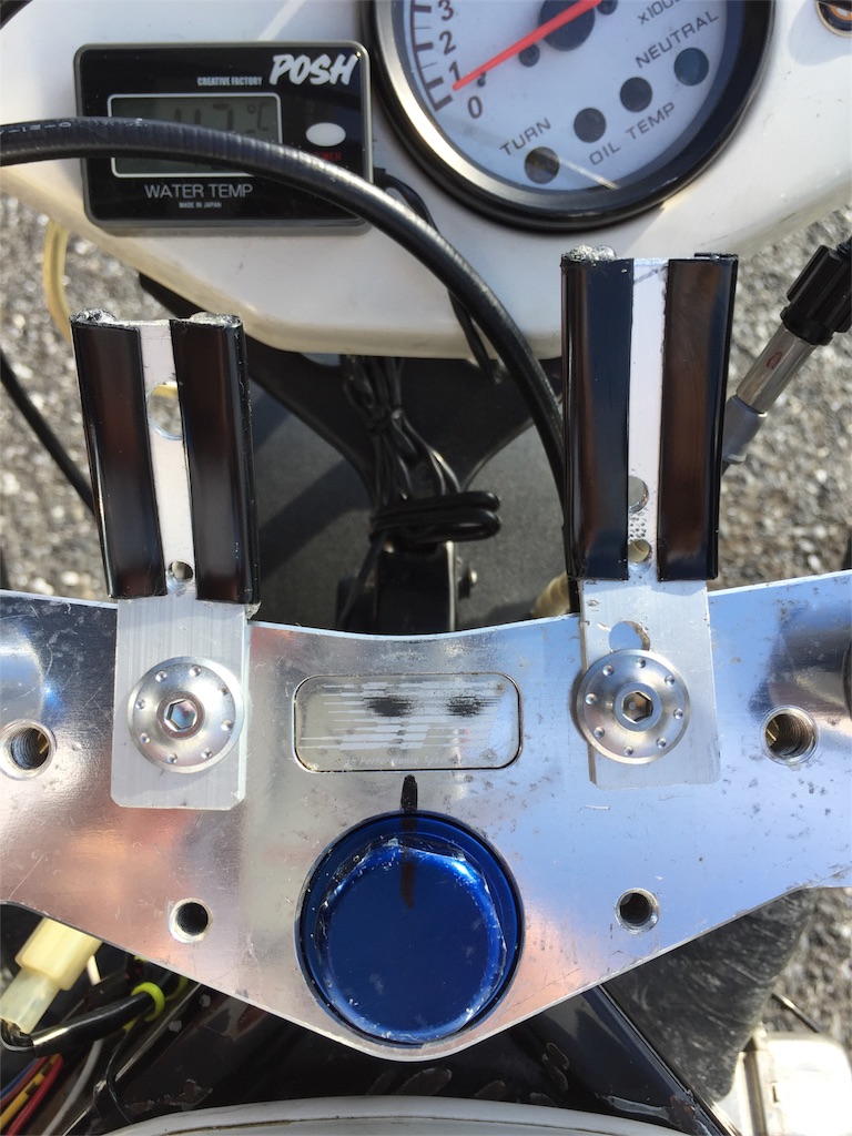 QSTARZ GPS LAP TIMER 6000S メーターステー作成 - OVER300km