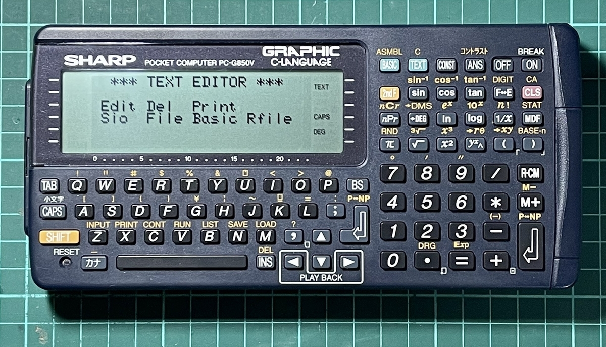 過去にPC-G850Vでテストしてた事 - レトロパソコンであそぼう！