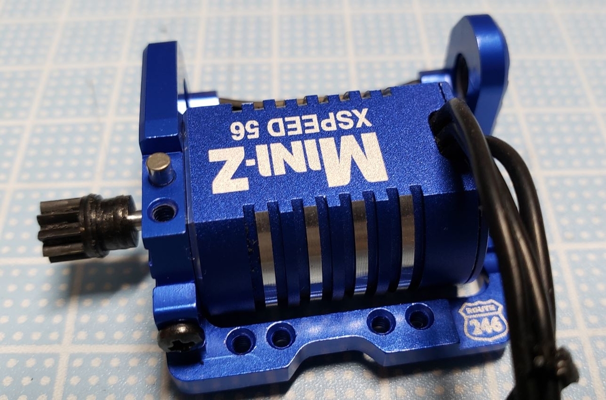 Mini-Z】MR-03が、なんかグラグラするんです ～新ロット青モーター