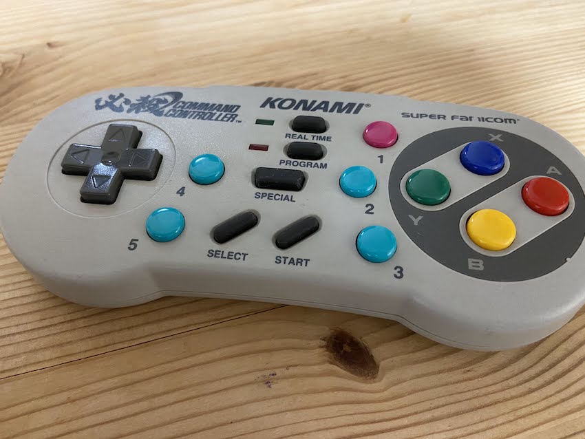 スーパーファミコン】コナミ必殺コマンドコントローラーを買った話