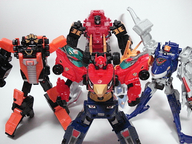 バンダイ ミニプラ 炎神合体シリーズ エンジンオーG12 レビュー