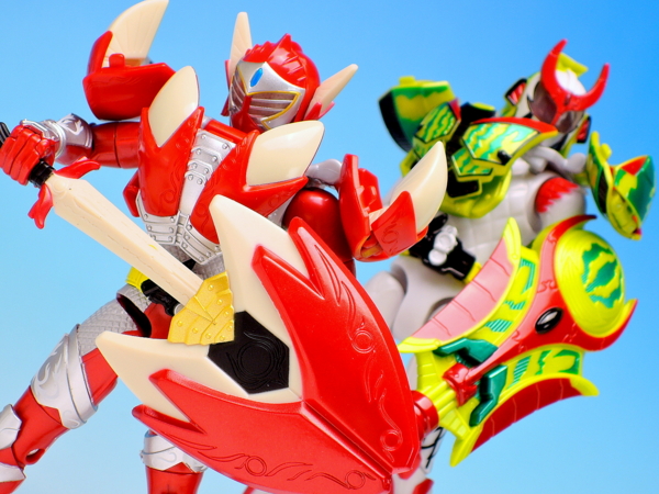 ACPB 仮面ライダー斬月＆仮面ライダーバロン 鎧武外伝セット レビュー