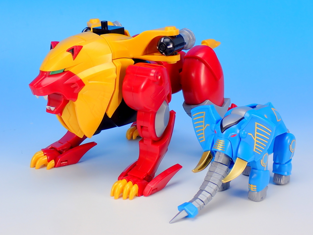 SMP 百獣合体 ガオライオン&ガオエレファント で遊ぶ - YOの玩具箱