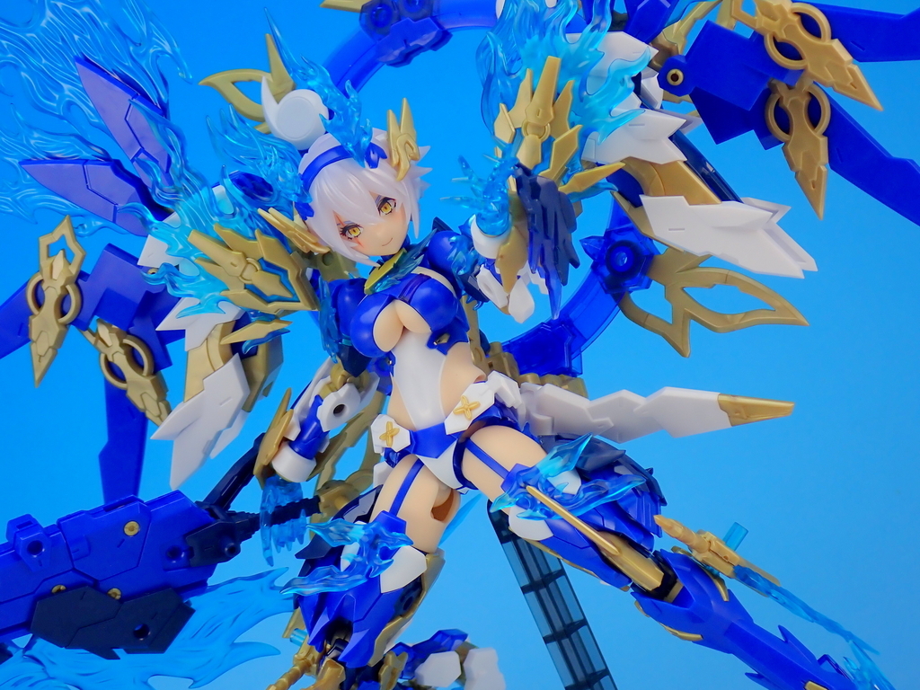 メガミデバイス 皇巫 スサノヲ 蒼炎 をつくる - YOの玩具箱