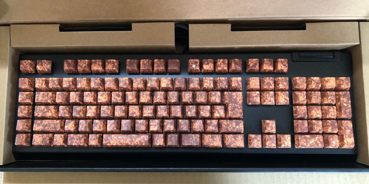 当選報告】謎肉キーボードが当たったので使ってみた【レビュー】 - あ