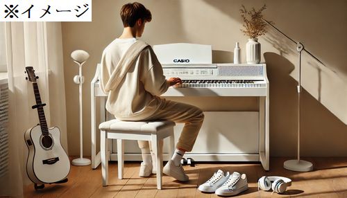 カシオPX-770のレビューは悪い？ホワイト電子ピアノセットの実力を徹底