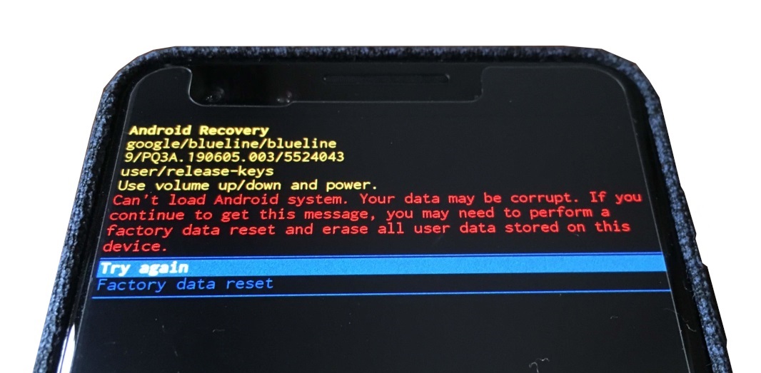 Pixel 3のブートループを直す方法、ファクトリーイメージの書き込み