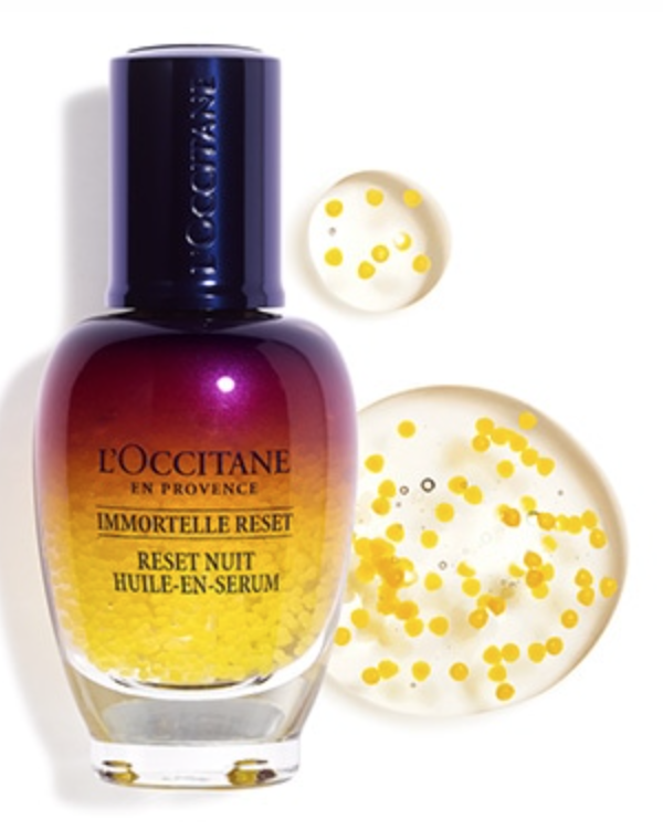 ロクシタン】イモーテル オーバーナイトリセットセラム 使用感と成分