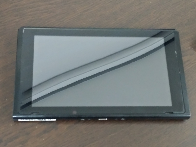 液晶が映らないジャンクなNintendo Switchの基板修理をしてみた (液晶