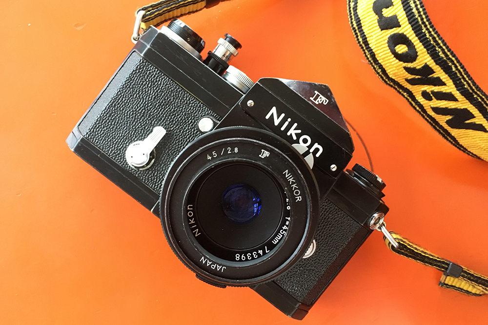 NIKON FとGN Auto Nikkor 45mm f2.8を持って晴海埠頭へ - カメラが