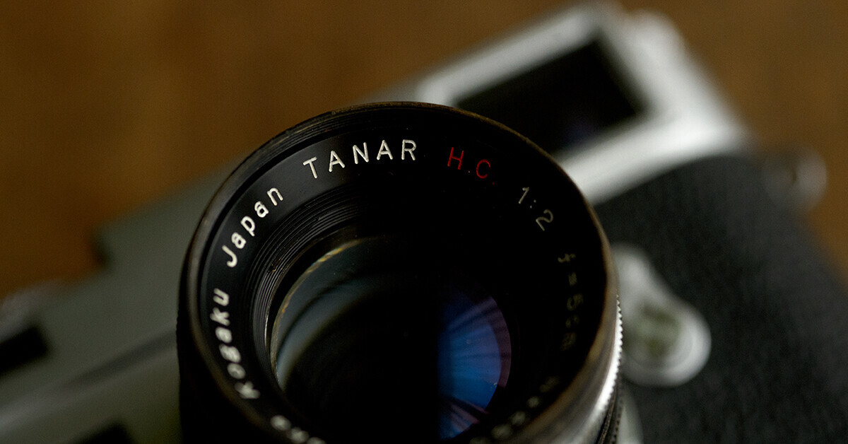 TANAR H.C. 5cm f2 Black Lマウント - カメラが欲しい、レンズが欲しい