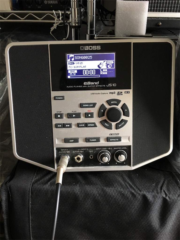 20180824 BOSS JS-10でエフェクター用クリーンを作る - Guitar Stuff Blog