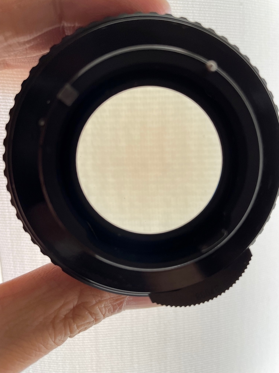 SMC Takumar 50mm F1.4 の放射線による黄変を取り除くお話 1