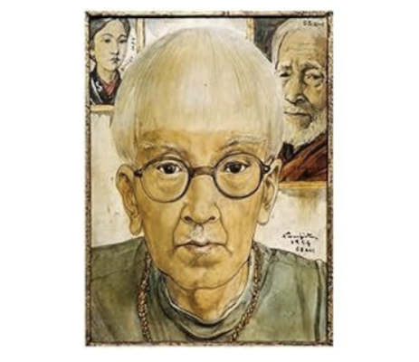 藤田嗣治《自画像》〜自己という異端の俯瞰、未来に向けた光 - アート