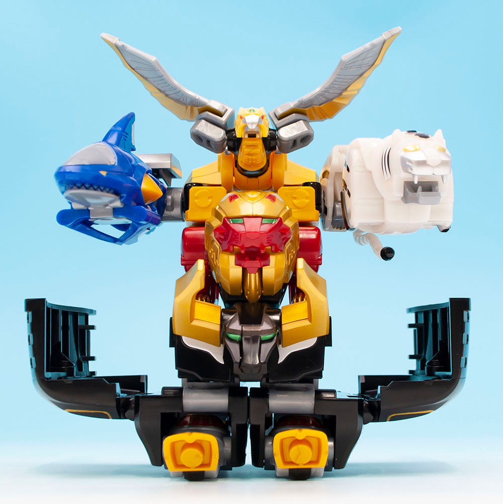 I*i様 ☆一部欠品,故障あり☆【百獣戦隊ガオレンジャー】ガオキング