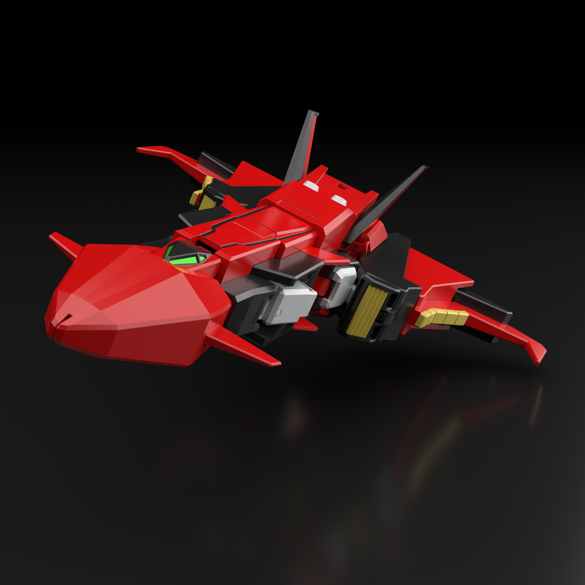 紅の翼！】SMP [SHOKUGAN MODELING PROJECT] 勇者特急マイトガイン