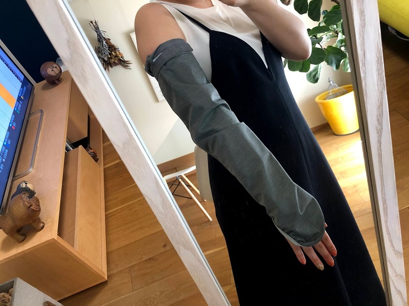 後悔しない紫外線対策】サンバリア100のアームシェードの使用感レポの