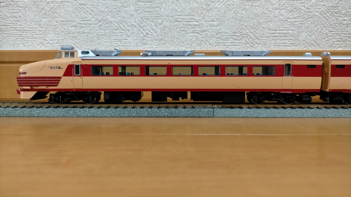 鉄道209 【485系初期型】車両をじっくり見てみる Tomix