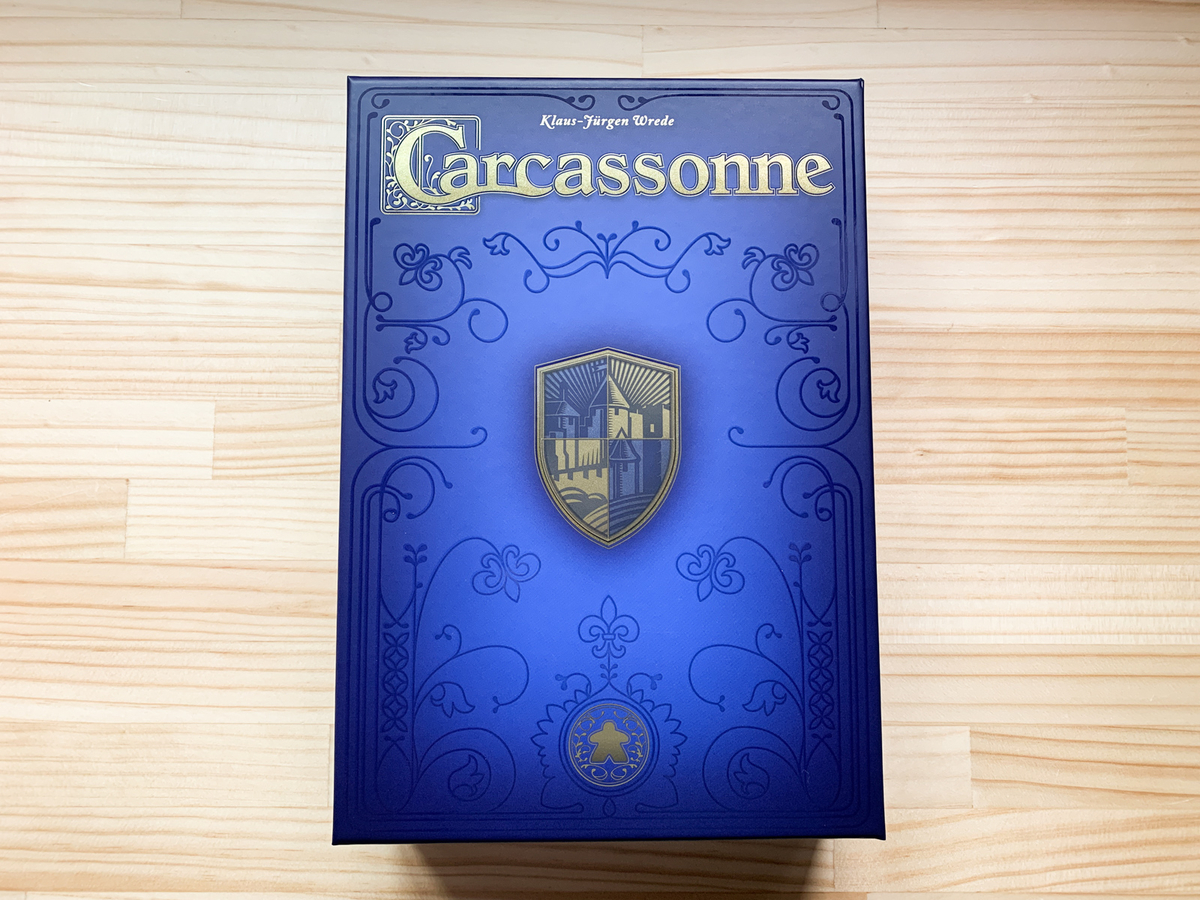 名作ボードゲーム】カルカソンヌ20周年記念版｜名作カルカソンヌが20