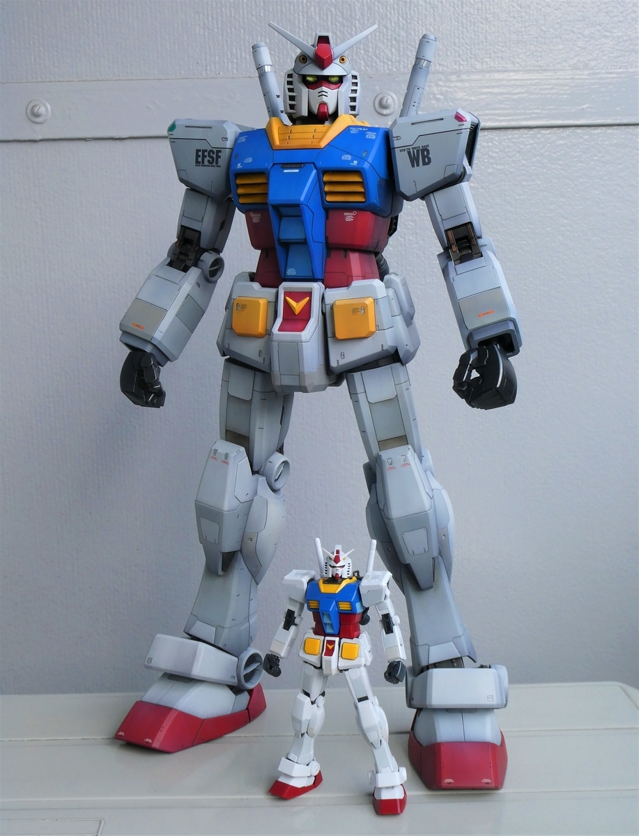 2020年11月 1/48 メガサイズモデル RX-78-2 ガンダム - Blondy51製作記