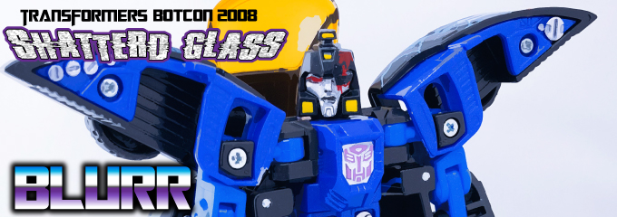 トランスフォーマー：Botcon2008 シャッタードグラス ブラー/Shattered