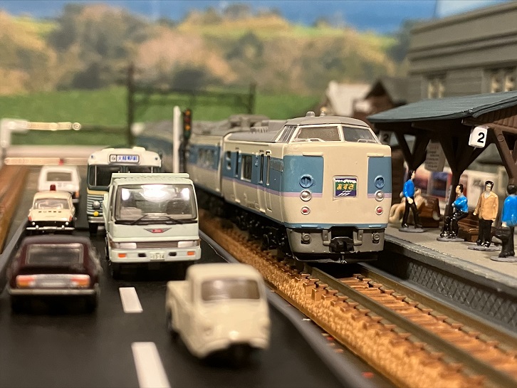 JR東日本 183系 あずさ色 Bトレインショーティー - 京阪神急行B支線