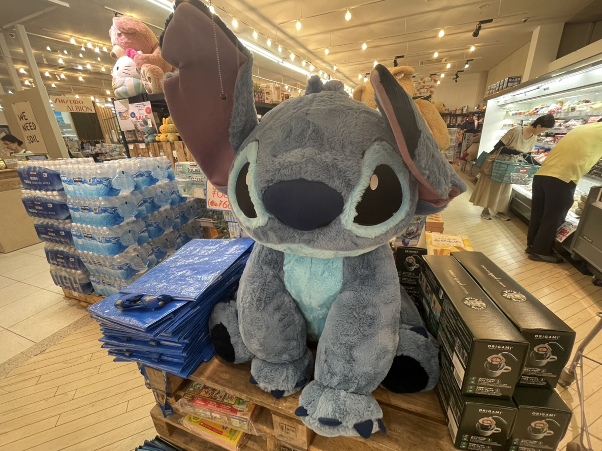 コストコ スティッチ ぬいぐるみ 特大 ブランケット スティッチ