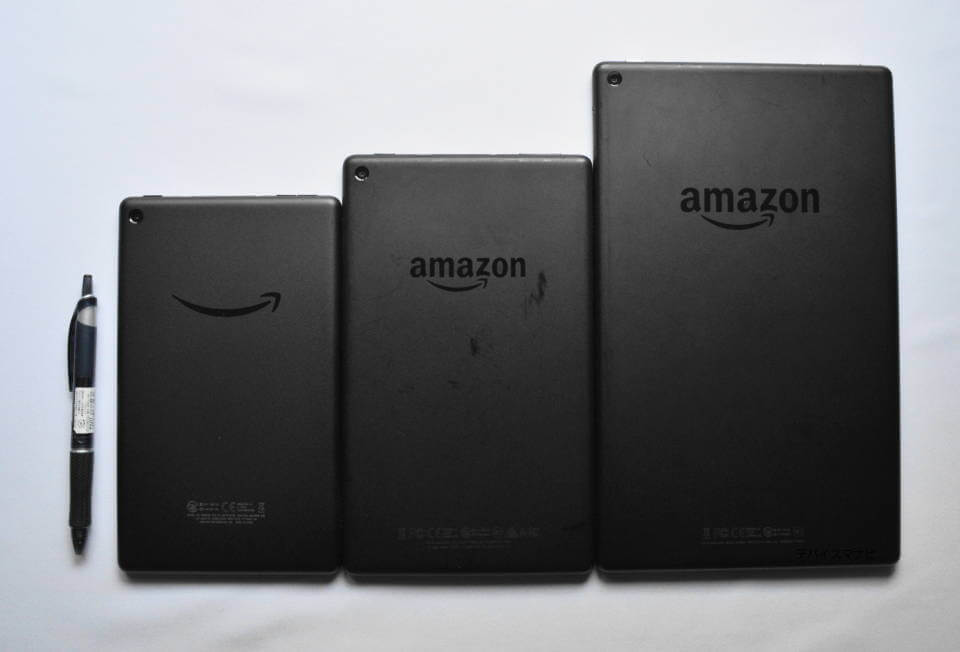 徹底比較】Fire7、FireHD8、FireHD10全機種使用レビュー！ - デバイス