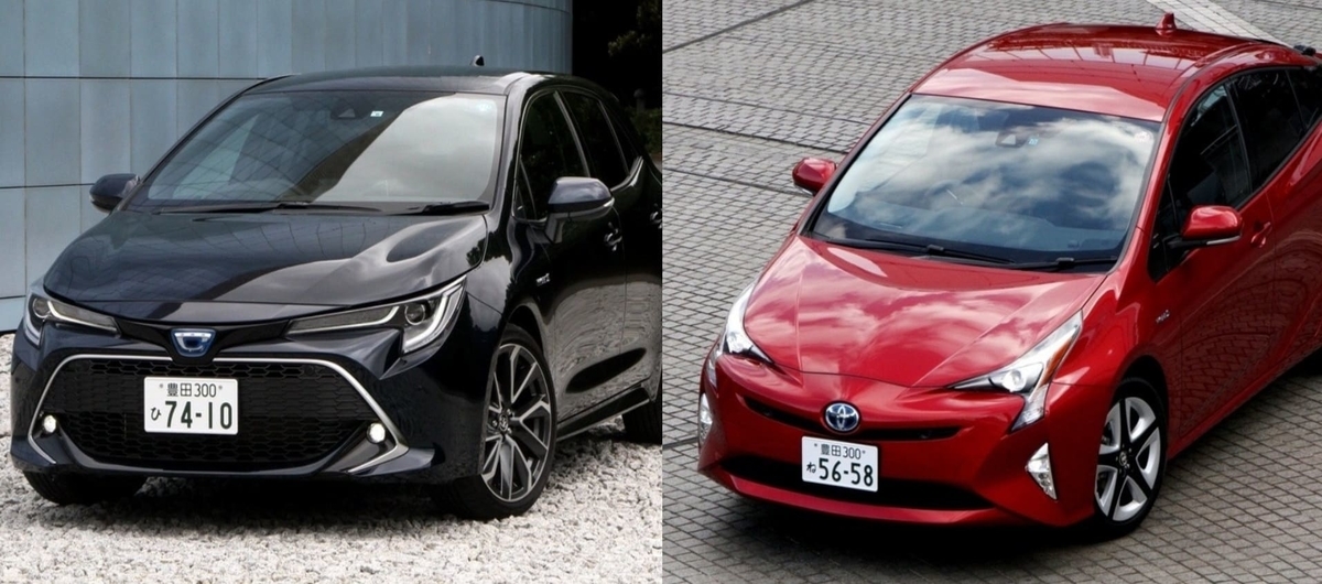 トヨタ カローラスポーツvs50系プリウス徹底比較！あえて中古車を
