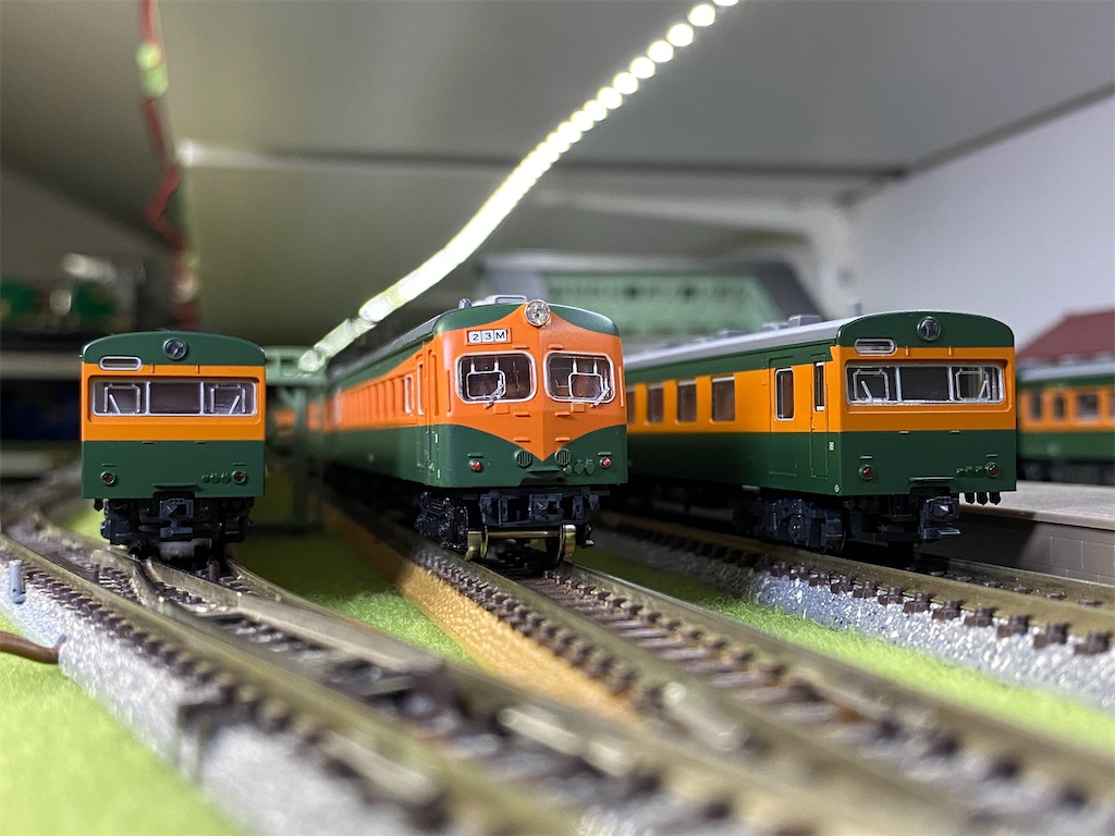 □中古整備□KATO 10-379・380 80系準急 東海/比叡 基本・増結セット