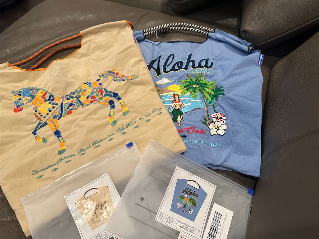 ボールアンドチェーンのエコバッグが可愛いというよりオシャレすぎる