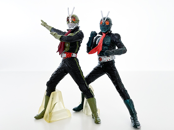 HDC仮面ライダーとHDC仮面ライダーの食玩のフィギュア - 子育て日記