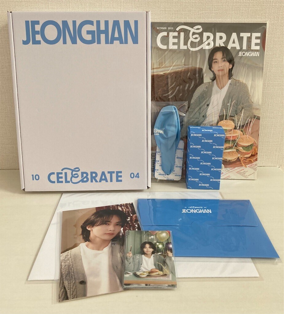 HAPPY JEONGHAN DAY BIRTHDAY BOX VER.3 - transparency