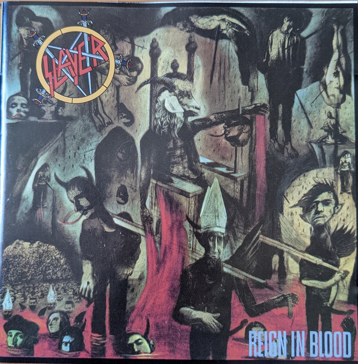 REIGN IN BLOOD【SLAYER】 - 30年前のレコード棚